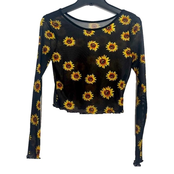 Sheer Sunflower Shirt - Picture 3 of 3